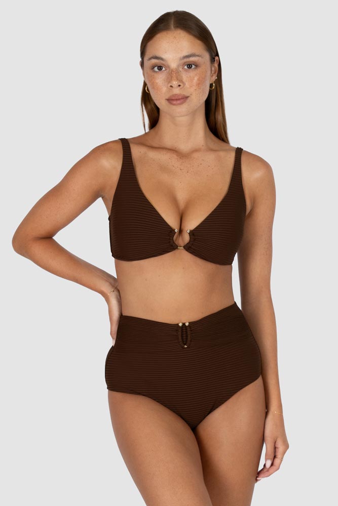 Baku C/D Trim Bra - Positano