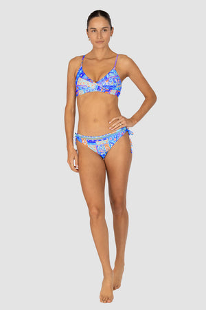 Baku A-C Wrap Bralette - Tulum
