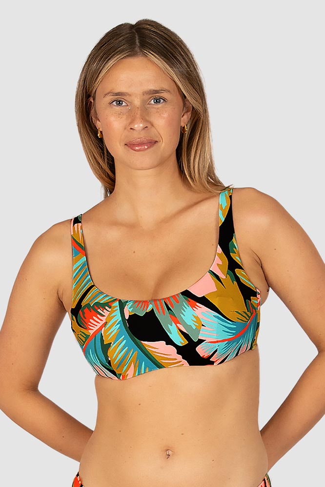 Baku Underwire Square Neck Bra - Kokomo