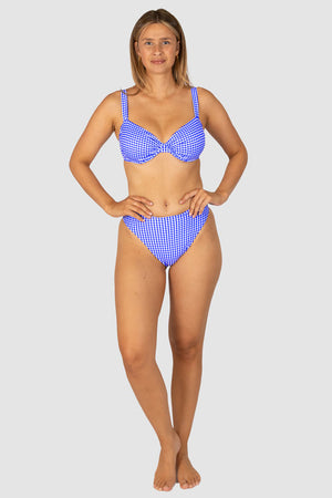 Baku High Waist Cheeky Pant - Riviera