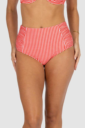 Baku High Waist Pant - Riviera