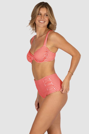 Baku High Waist Pant - Riviera