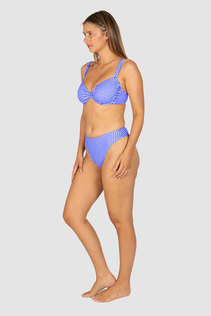 Baku High Waist Cheeky Pant - Riviera