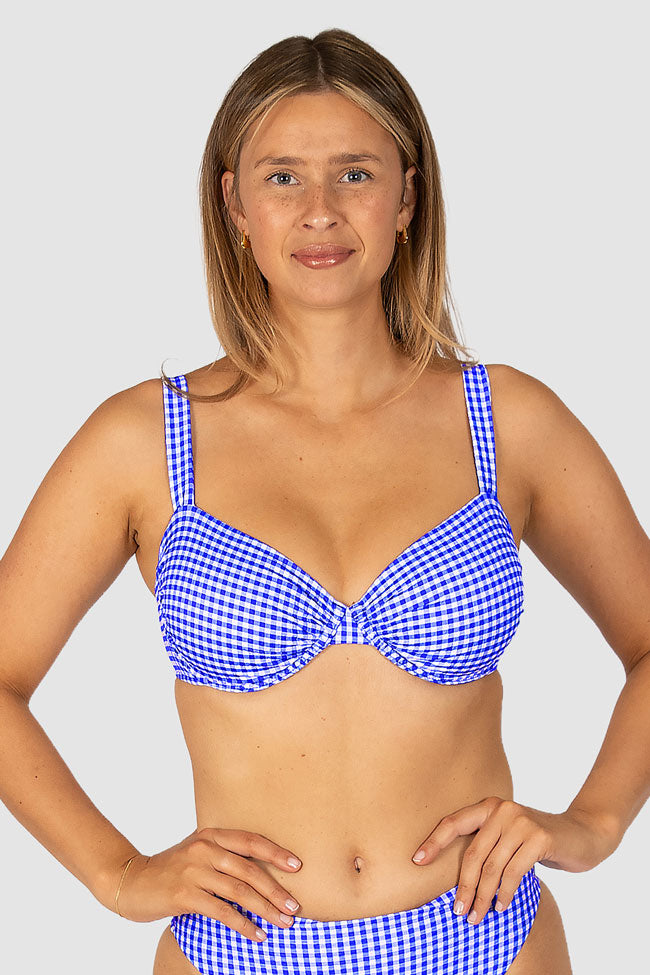 Baku D/DD Retro Bra - Riviera