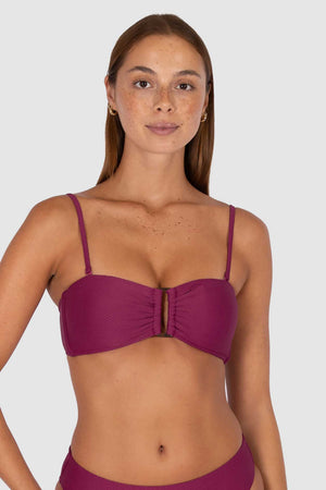 Baku Ring Bandeau Bra - Rococco