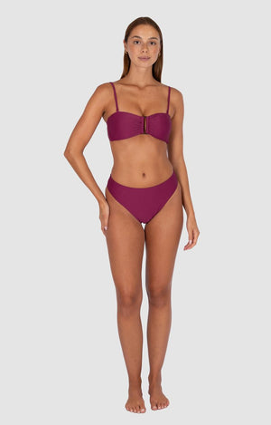 Baku High Waist Cheeky Pant - Rococco