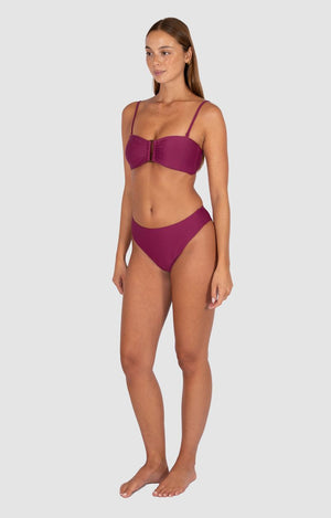 Baku High Waist Cheeky Pant - Rococco