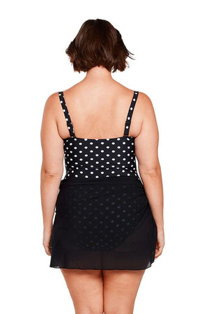 Capriosca Short Mesh Tie Skirt Sarong