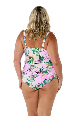 Capriosca 3 Tier Tankini Top - Honolulu
