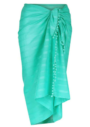 Capriosca Cotton Sarong - Jade