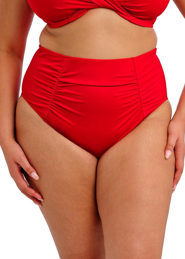 Elomi High Waisted Full Bikini Brief - Plain Sailing