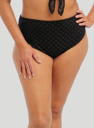 Elomi Mid Rise Bikini Brief - Bazaruto Black