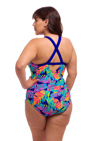 Funkita Ladies Form Brace Me Back One Piece Leaving Today