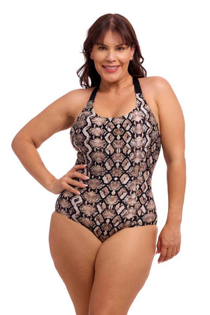 Funkita Ladies Brace Me Back One Piece - Rattle Racer