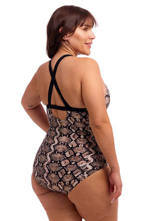 Funkita Ladies Brace Me Back One Piece - Rattle Racer