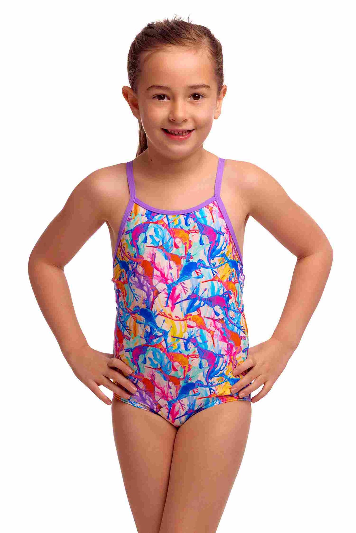 Funkita Toddler Girls Printed One Piece - Dreamy Weedy