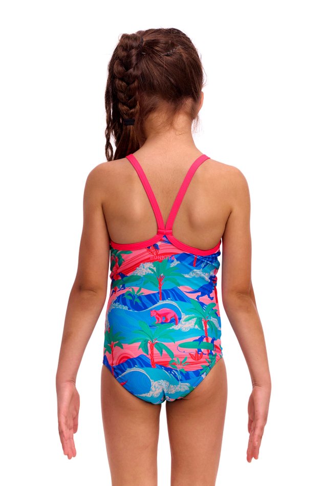 Funkita Toddler Girls Printed One Piece - Dudette