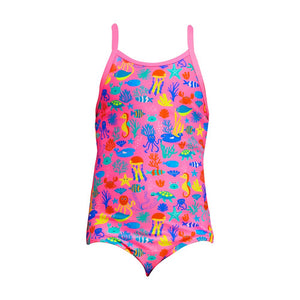 Funkita Toddler Girls Printed One Piece - Fishilicious