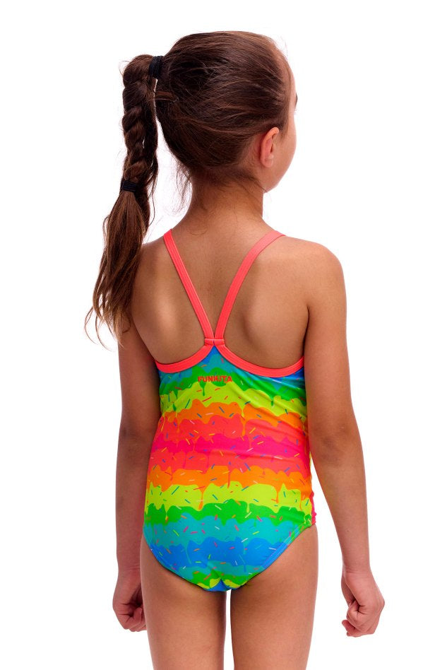 Funkita Toddler Girls Printed One Piece - Melting Mayhem