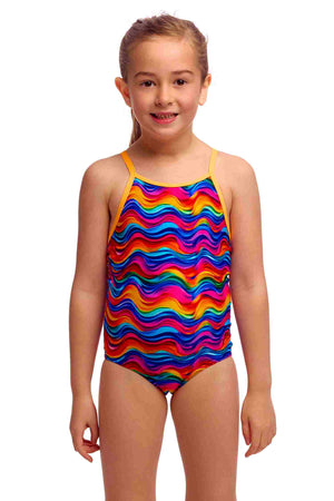 Funkita Toddler Girls Printed One Piece - Plastic Fantastic