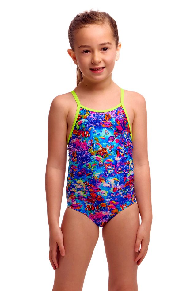 Funkita Toddler Girls Printer One Piece - Sea Life