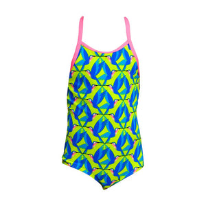 Funkita Toddler Girls Printed One Piece - Tweety Sweet