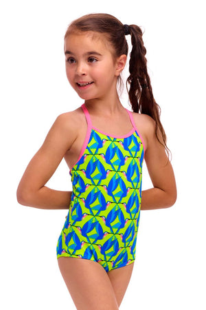 Funkita Toddler Girls Printed One Piece - Tweety Sweet