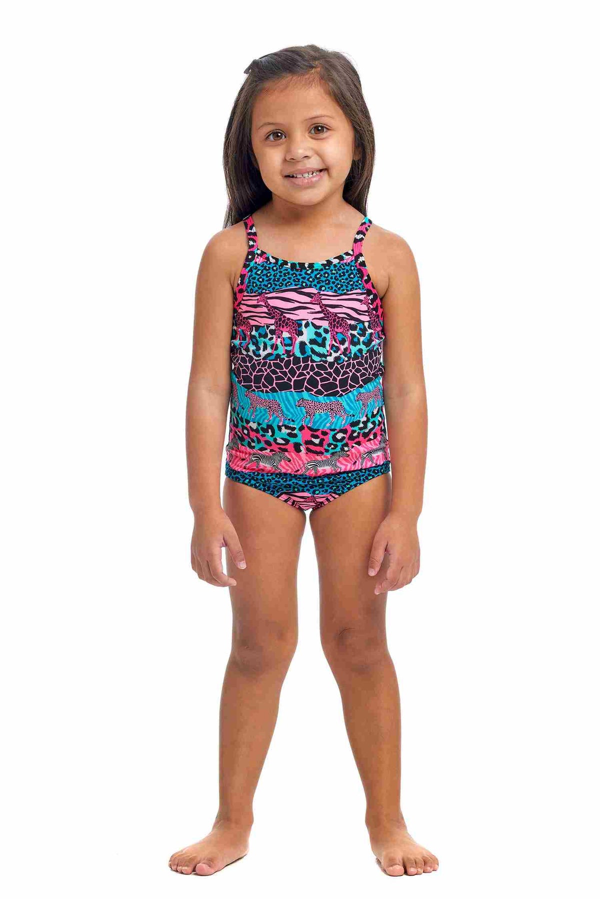 Funkita Printed Toddler Girls One Piece - Wild Things