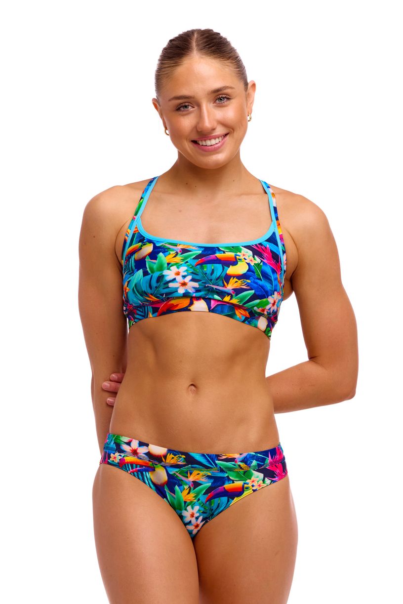 Funkita Ladies Sports Top - Birdie Wordie