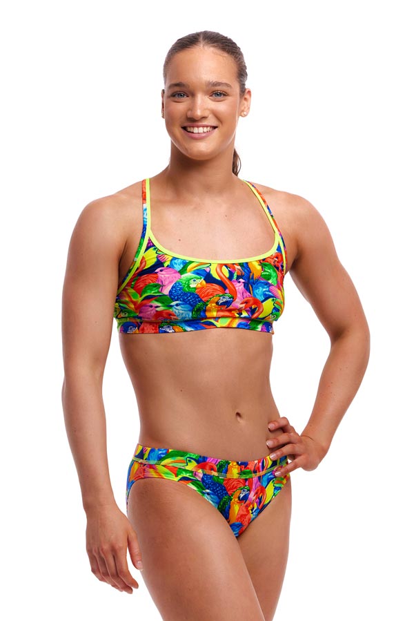 Funkita Ladies Sports Brief - Bright Birds