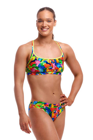 Funkita Ladies Sports Top - Bright Birds