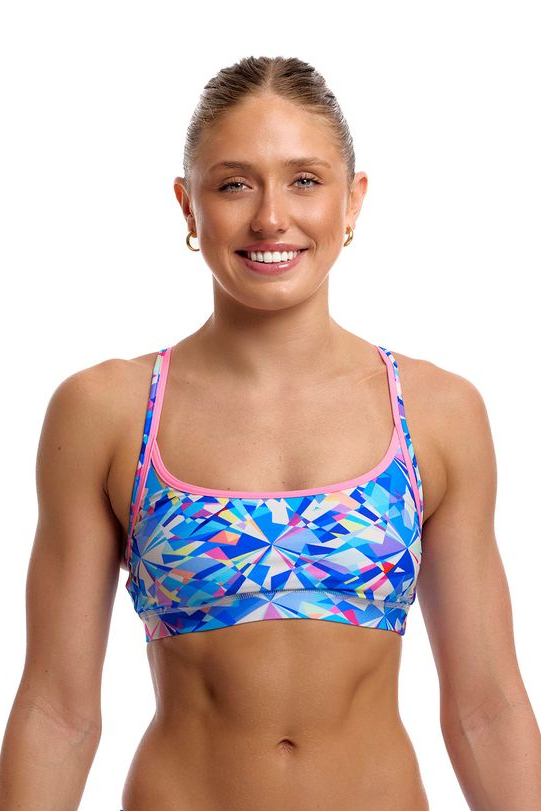 Funkita Ladies Sports Top - Crystal Mess