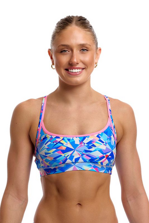 Funkita Ladies Sports Top - Crystal Mess