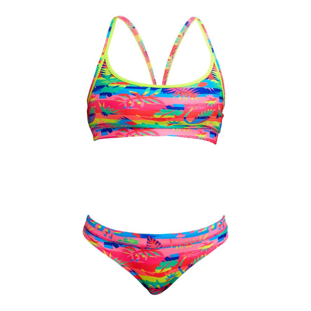 Funkita Ladies Sports Brief - Free Foliage