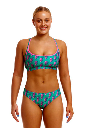 Funkita Ladies Sports Brief Zip Zap