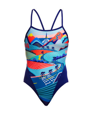 Funkita Ladies Single Strap One Piece - Vive La Funky