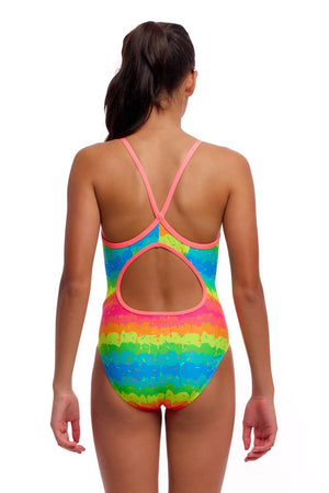 Funkita Girls Diamond Back One Piece - Melting Mayhem