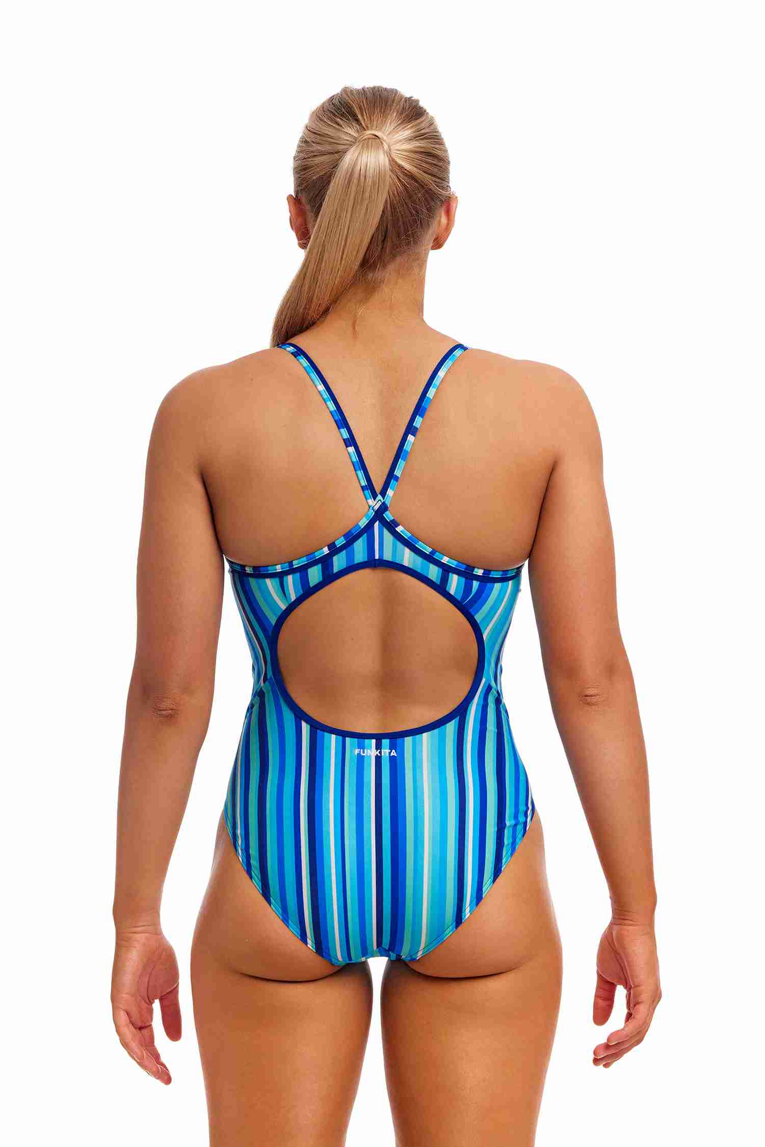 Funkita Diamond Back Ladies One Piece - Lane Lines