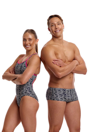 Funkita Ladies Diamond Back One Piece - Stickler image 1