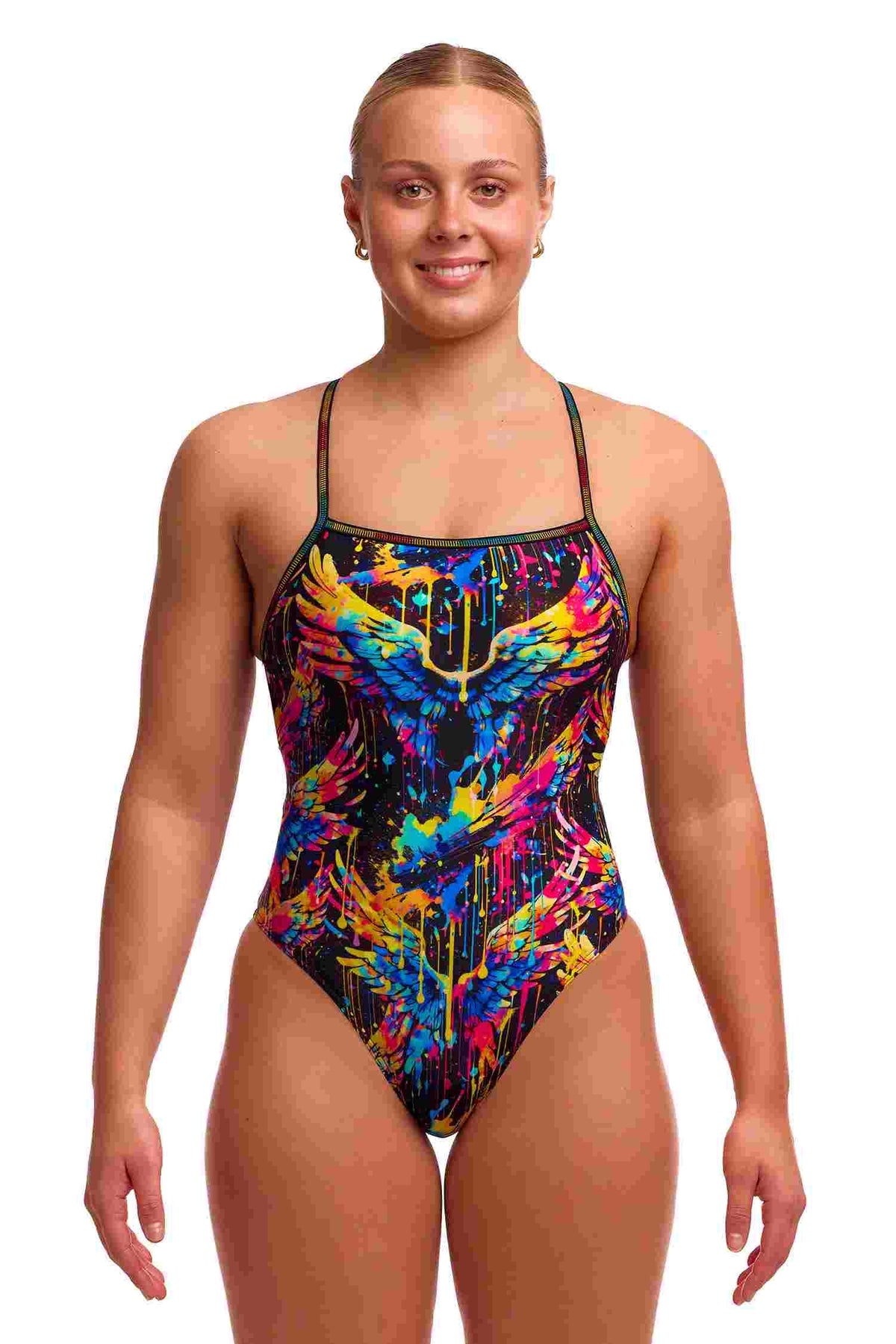Funkita Ladies Strapped in One Piece - Killer Cupid