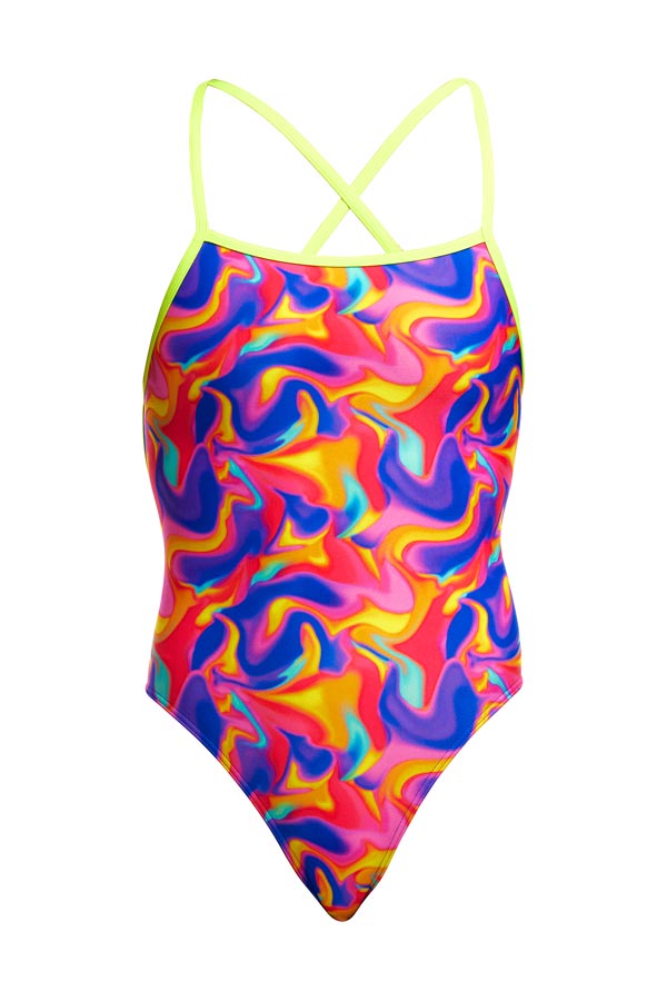 Funkita Ladies Strapped In One Piece - Summer Swirl