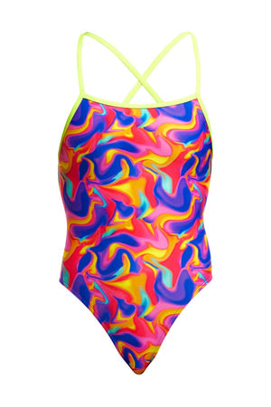 Funkita Ladies Strapped In One Piece - Summer Swirl