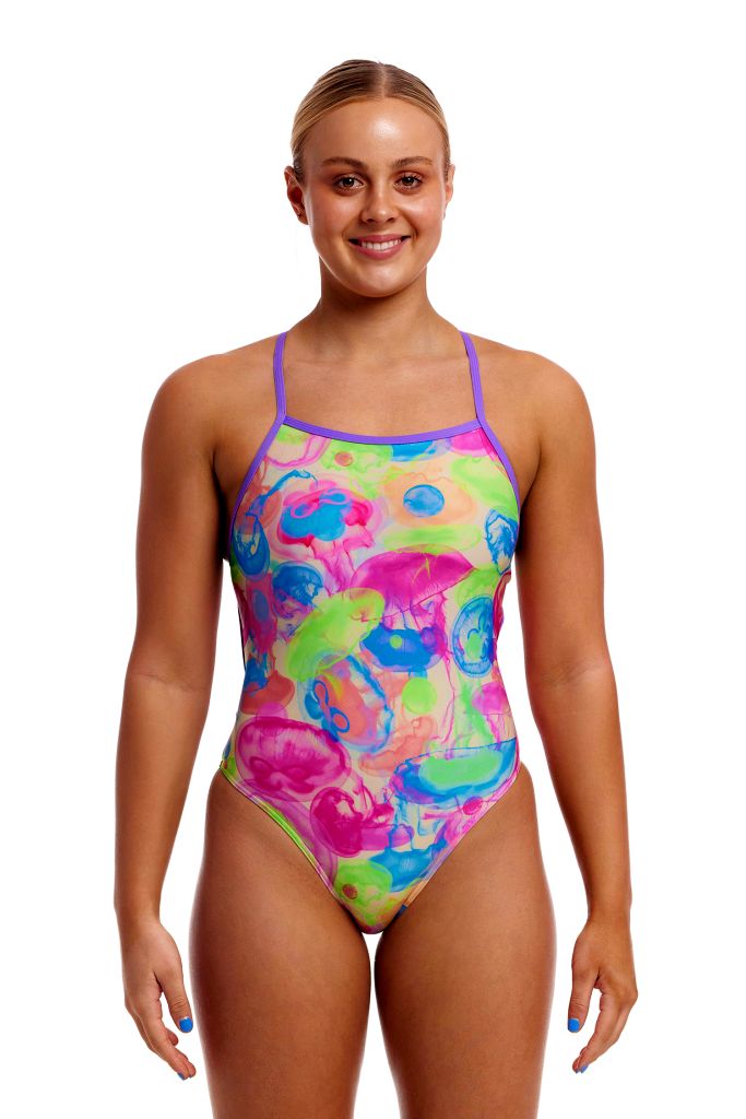 Funkita Ladies Tie Me Tight One Piece Sweet Sting