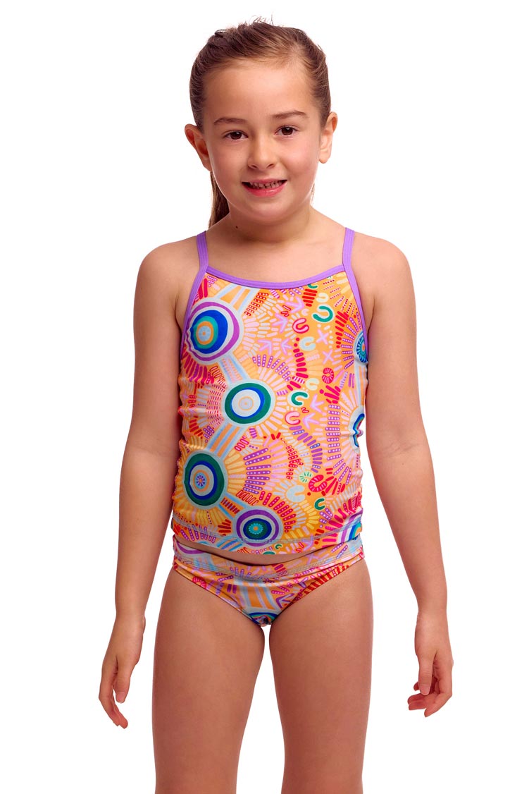Funkita Toddler Girls Swim Steady Tankini & Brief - Kulin Colour
