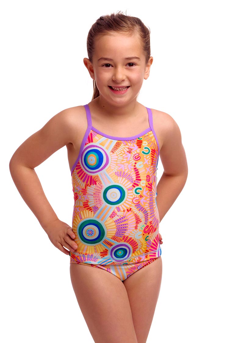 Funkita Toddler Girls Swim Steady Tankini & Brief - Kulin Colour