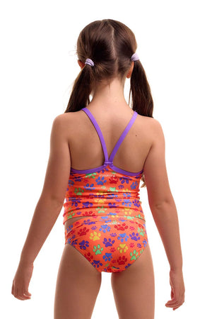 Funkita Toddler Girls Swim Steady Tankini & Brief - Paw Paw image 2