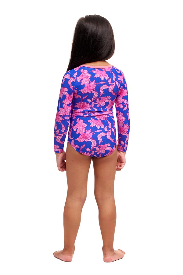 Funkita Toddler Girls Sun Cover One Piece - Perfect Petals