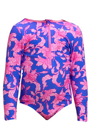 Funkita Toddler Girls Sun Cover One Piece - Perfect Petals