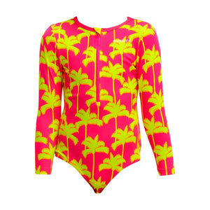 Funkita Toddler Girls Sun Cover One Piece - Sweet Coconuts