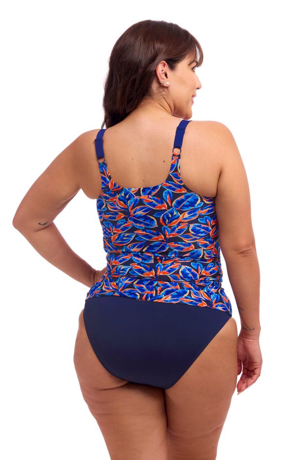 Funkita Ladies Scoop Neck Tankini - Leaf Blower
